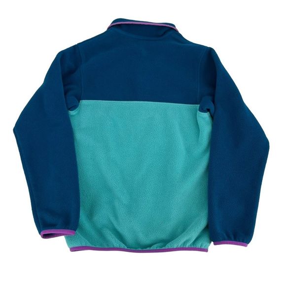 Patagonia Synchilla Jacket Women‎ XXS Blue Pink Multicolor Color Block Fleece - Picture 10 of 10
